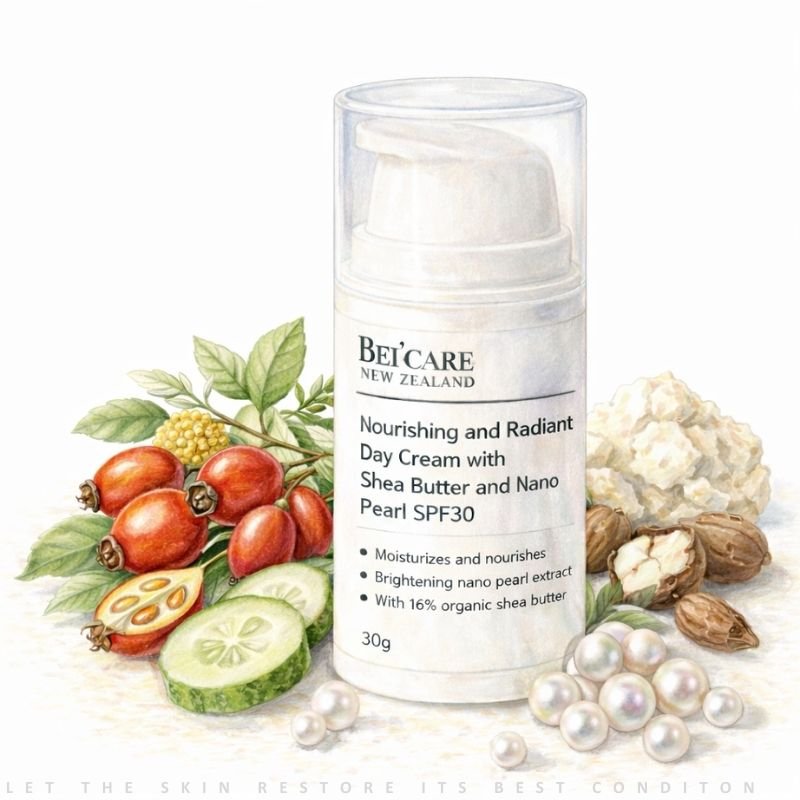 Shea Butter & Pearl Nourishing Mineral Day Cream SPF30