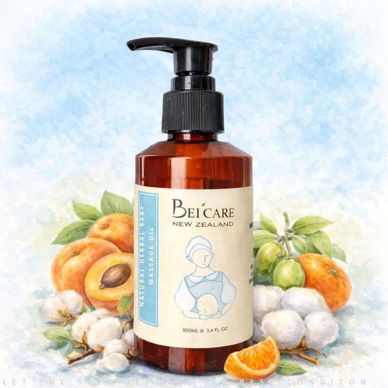 Natural Herbal Baby Massage Oil