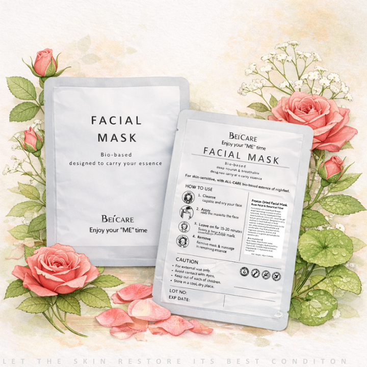 Rose Petal Freeze-Dried Sheet Mask