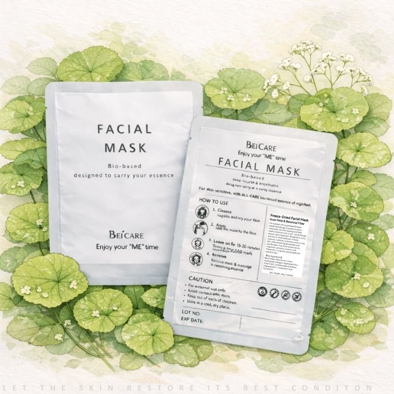 Centella Oligopeptide Freeze-Dried Sheet Mask