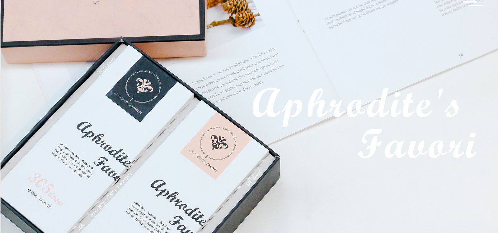 Aphrodite's Favori · Secret Garden Feminine Essential Oil Spray