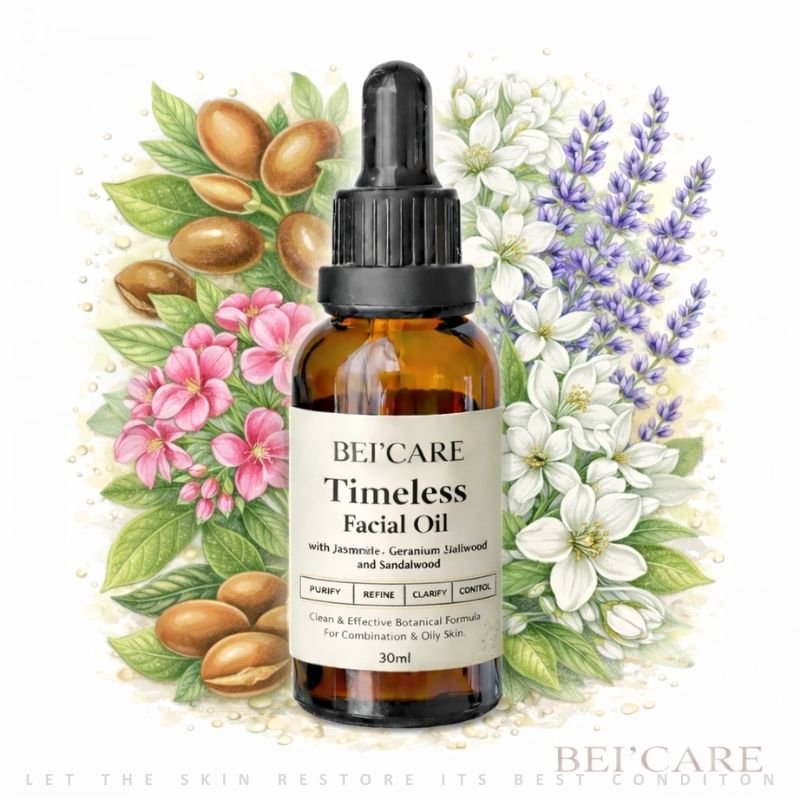 Timeless Facial Oil · Jasmine, Geranium & Sandalwood