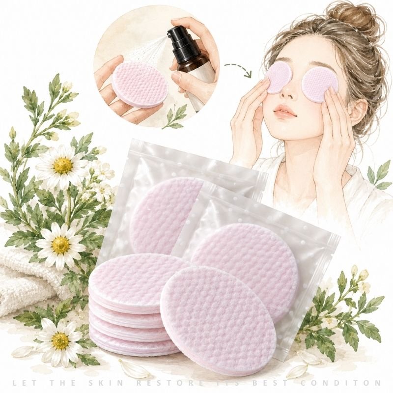 Plant Fibre Hydrogel Compress Pads