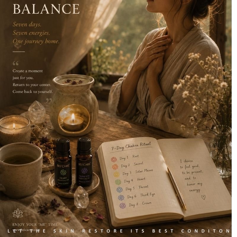 Seven Chakras Essential Oil Collection